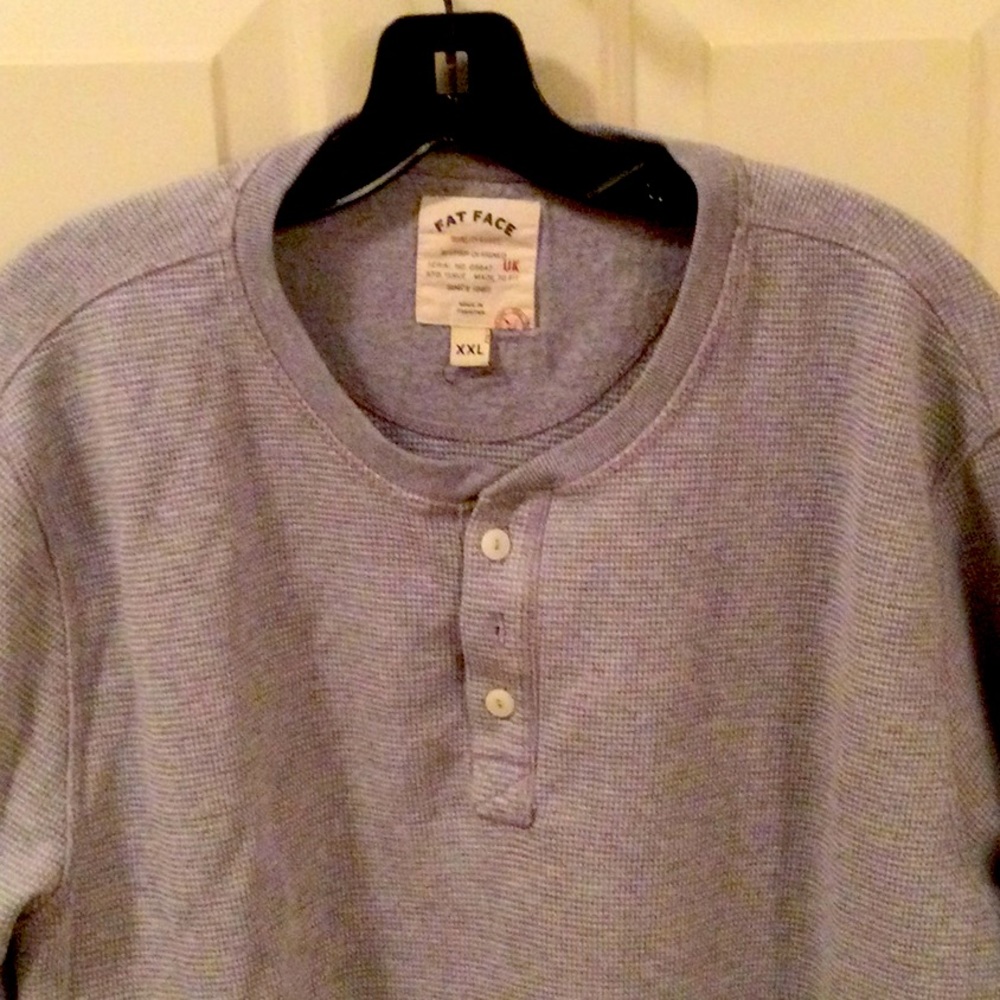 Fat Face Long Sleeve Sweater Shirt